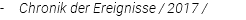 - Chronik der Ereignisse / 2017 /